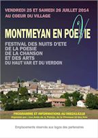 Festival poésie Montmeyan